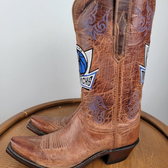 Brand new Lucchese NBA Dallas Mavericks boots Women 8.5B - Picture 3 of 7